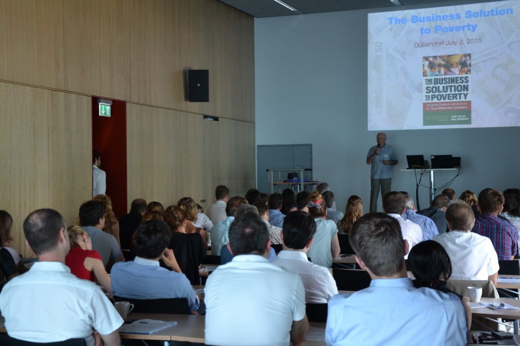 Keynote at Swiss Water Partnership Conference 2015
